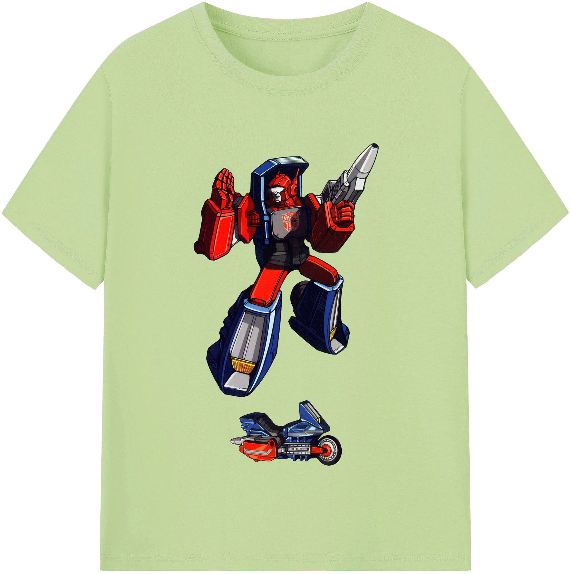 （画像用）  綿100％半袖Tシャツ（フロントプリント）